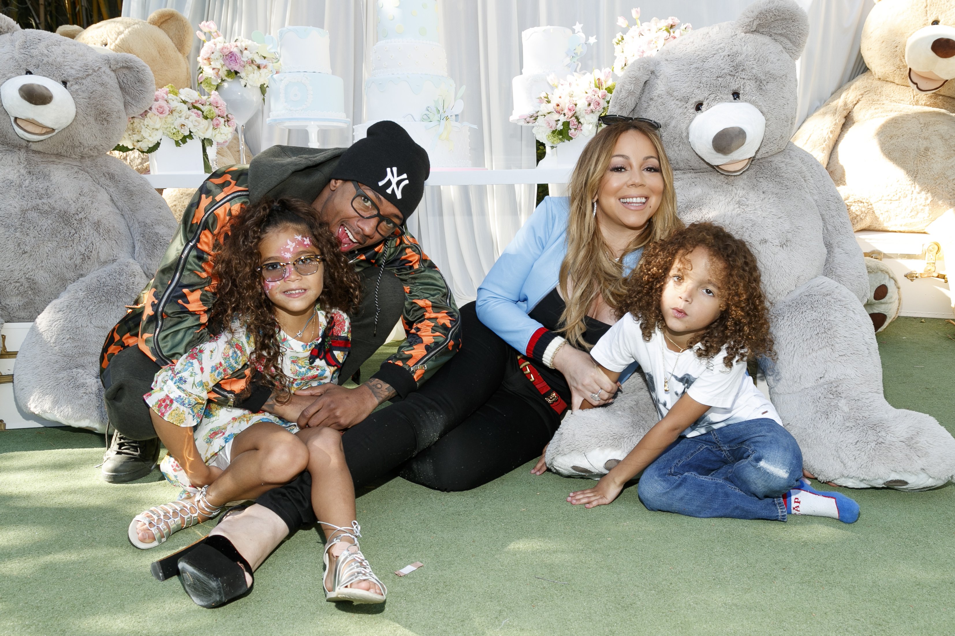Mariah Carey and Nick Cannon celebrate Monroe and Moroccan's birthday on May 13, 2017, in Los Angeles, California. | Source: Getty Images