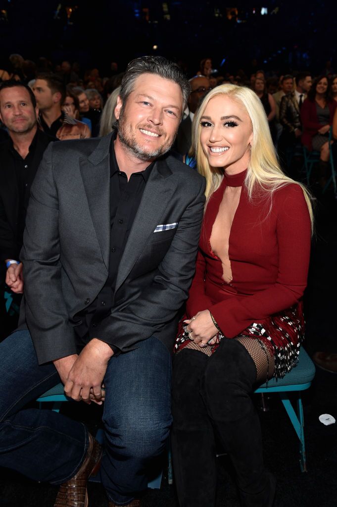 Blake Shelton and Gwen Stefani attend the 53rd Academy of Country Music Awards at MGM Grand Garden Arena  | Getty Images