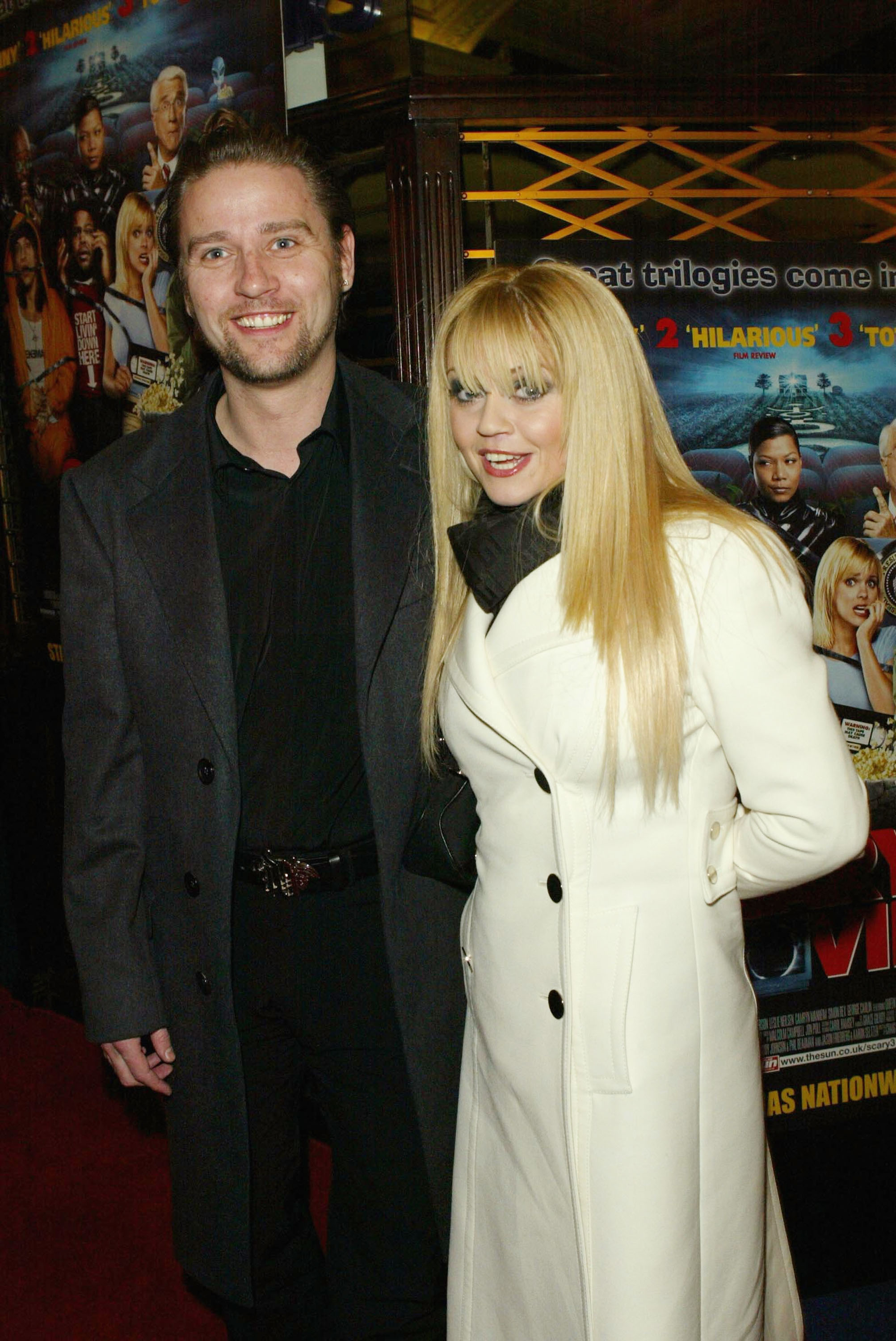 Danniella Westbrook and husband Kevin Jenkins on January 20, 2004 in London | Source: Getty Images