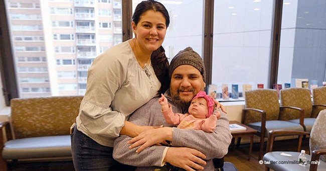 Paralyzed Iraq War Veteran Who Was Left Quadriplegic by a Sniper Bullet Welcomes a Baby Girl