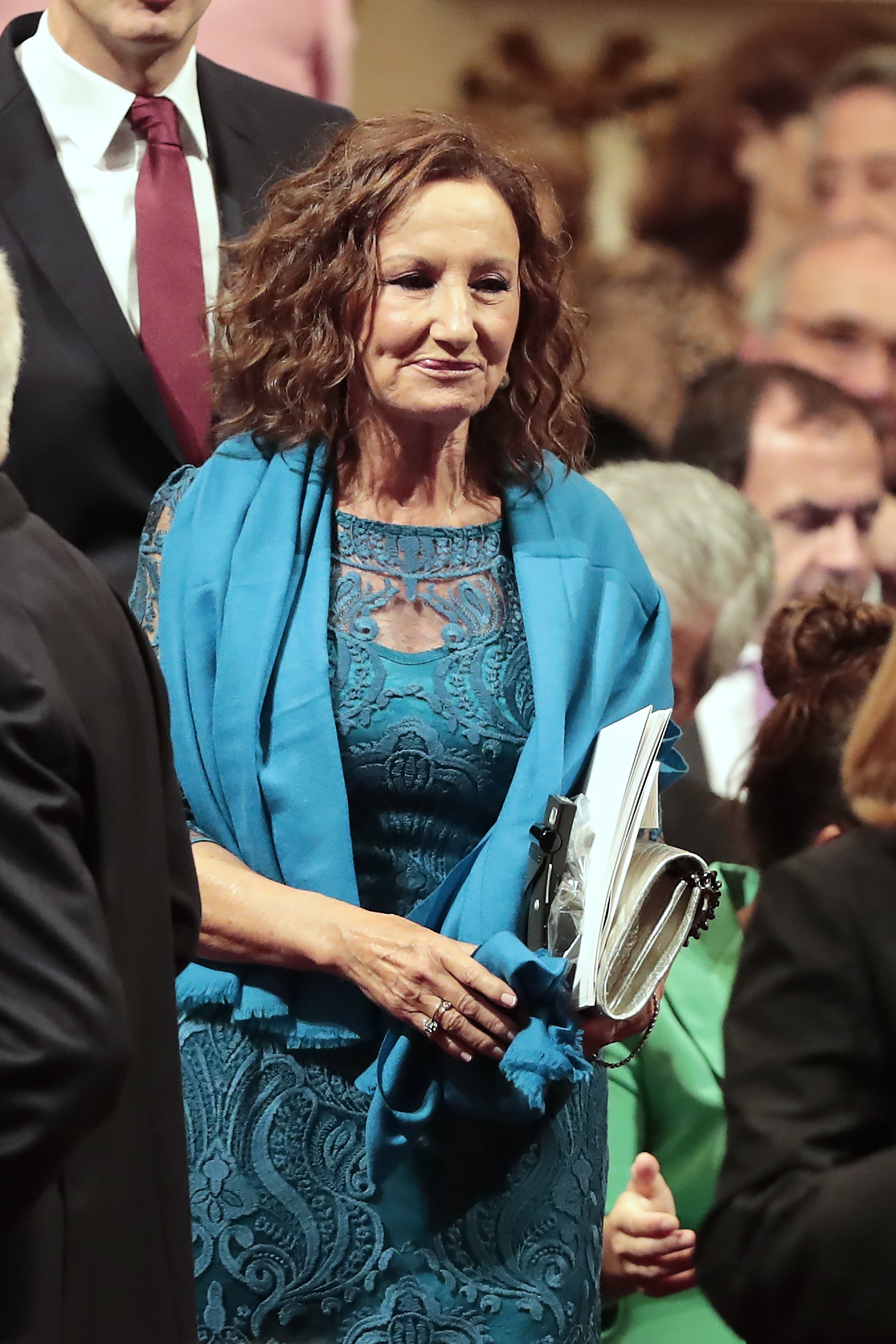 Paloma Rocasolano en los Premios Princesa de Asturias 2018 en el Teatro Campoamor, Oviedo, España. | Imagen: Getty Images/GlobalImagesUkraine