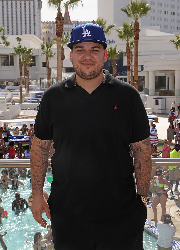 Rob Kardashian showcases designs by Human on the runway on day five of Philippine Fashion Week on October 27, 2012 | Photo: Getty Images