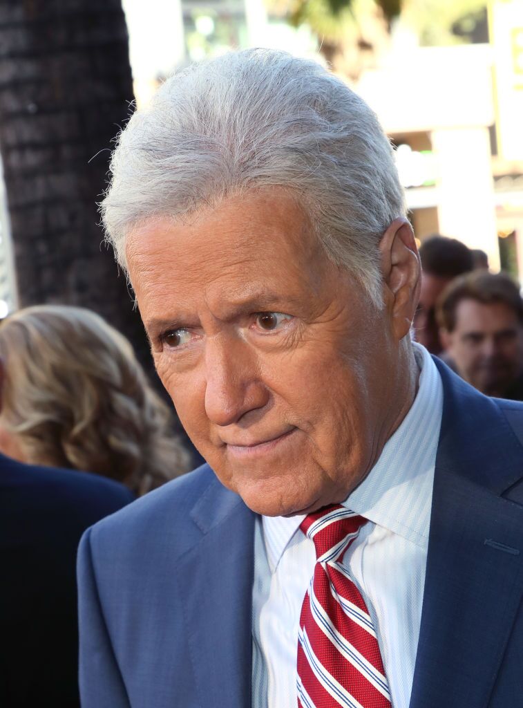 Alex Trebek attends Harry Friedman's ceremony for a star on the Hollywood Walk of Fame on November 01, 2019, in California | Photo: David Livingston/Getty Images