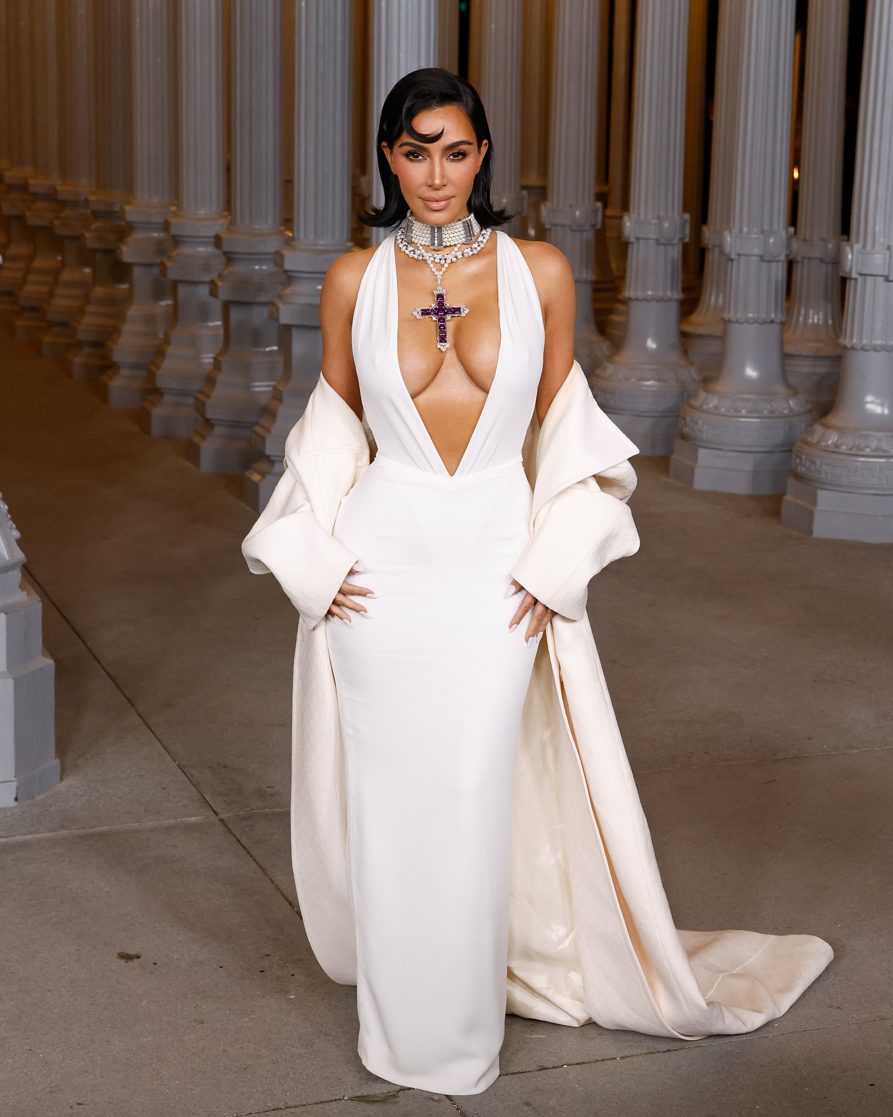 Kim Kardashian attends the 2024 LACMA Art+Film Gala on November 02, 2024, in Los Angeles, California. | Source: Getty Images