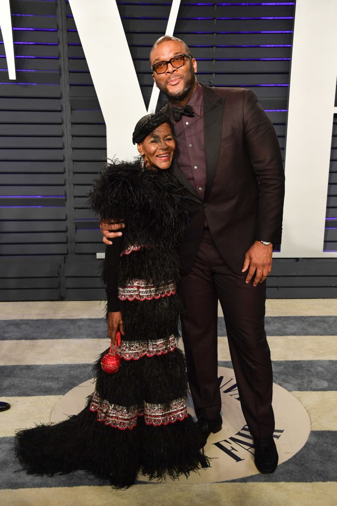 Cicely Tyson and Tyler Perry attend the 2019 Vanity Fair Oscar Party at Wallis Annenberg Center for the Performing Arts on February 24, 2019 in Beverly Hills, California. | Photo: Getty Images
