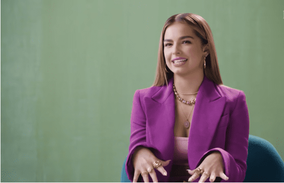 Addison Rae during an interview with Bustle posted on YouTube on April 14, 2021 | Photo: YouTube/Bustle