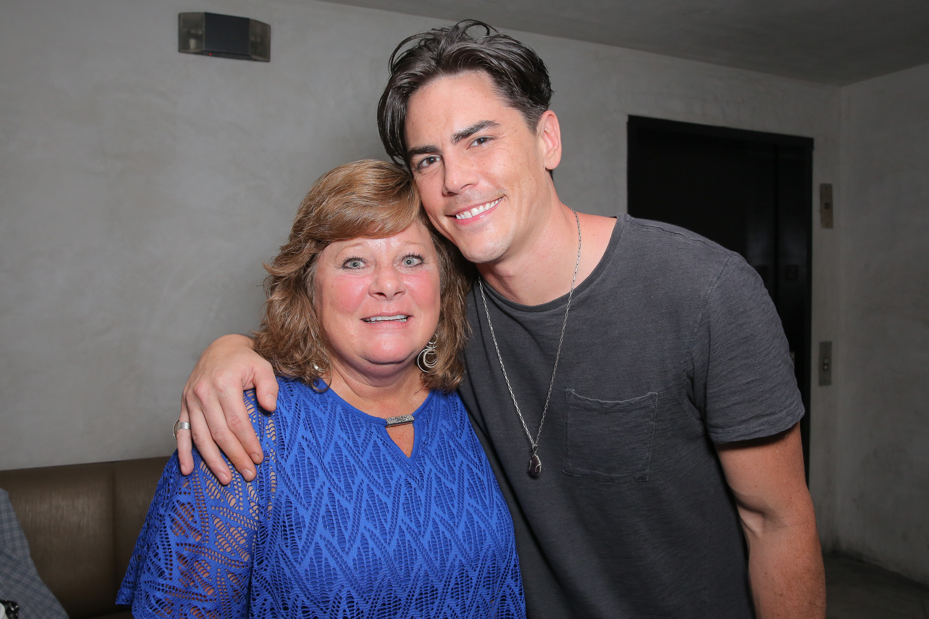 Tom Sandoval and his mother Terri Green attend the Spychatter app launch party at The Argyle on June 30, 2015, in Hollywood, California. | Source: Getty Images