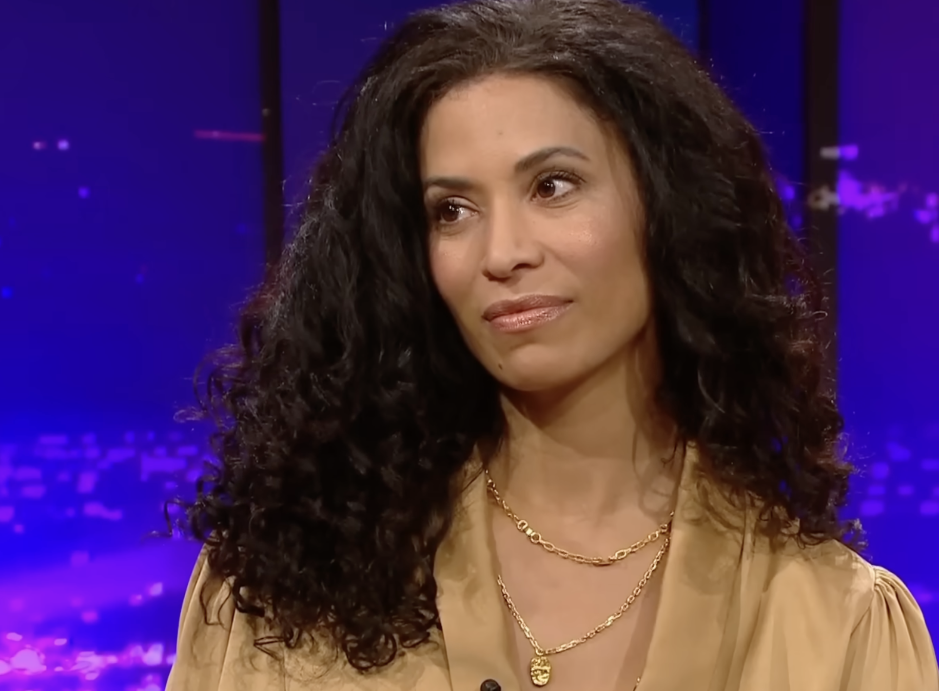 Lisa Phillips during her appearance on "The Late Late Show" on 1 March 2026. | Source: YouTube/The Late Late Show