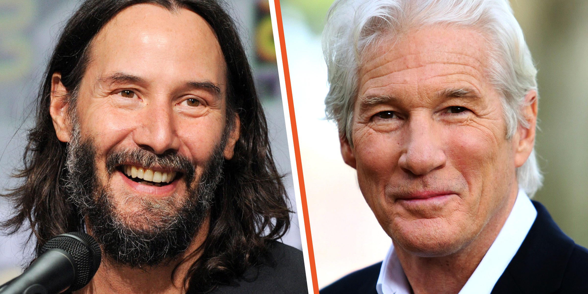 Keanu Reeves | Richard Gere | Sources: Getty Images