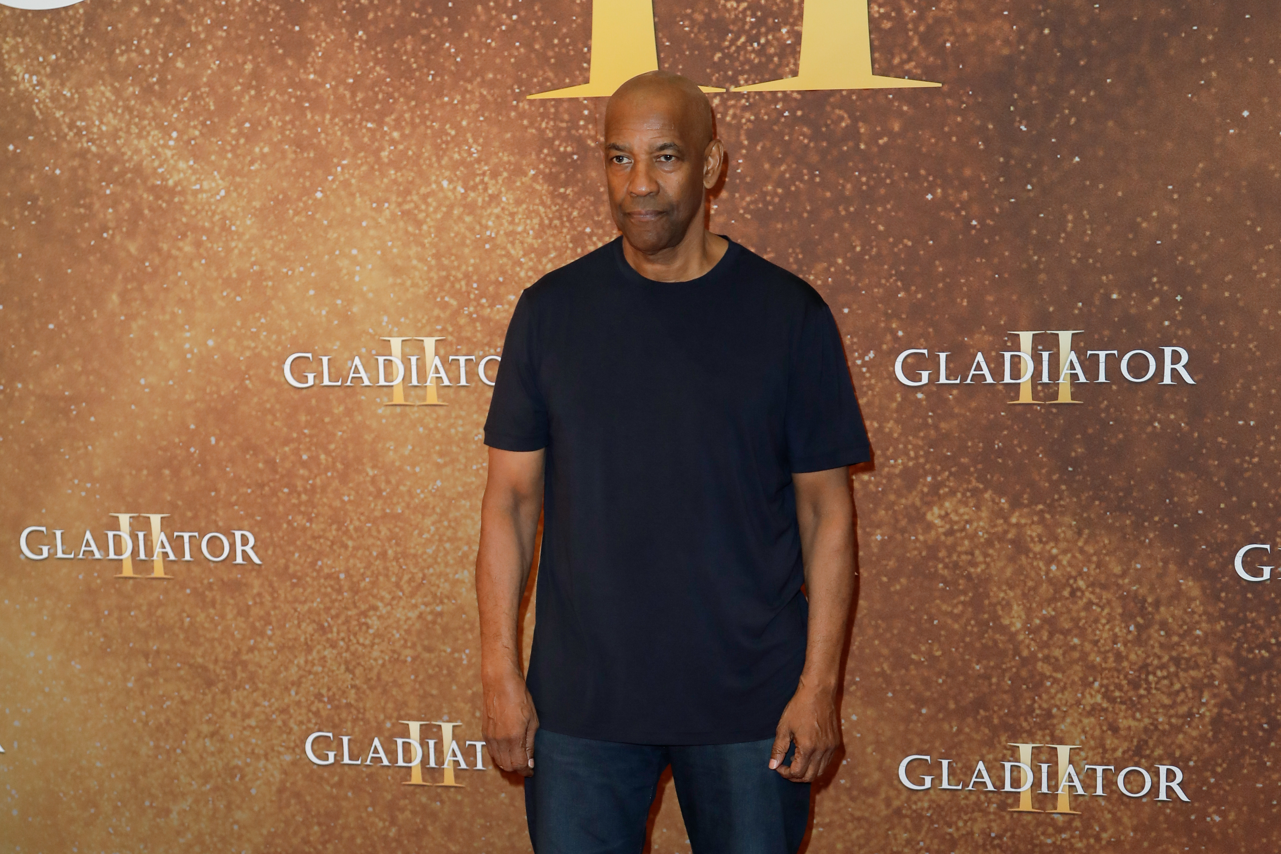 Denzel Washington attends the "Gladiator II" Premiere at Pathe Palace in Paris, France, on November 10, 2024 | Source: Getty Images