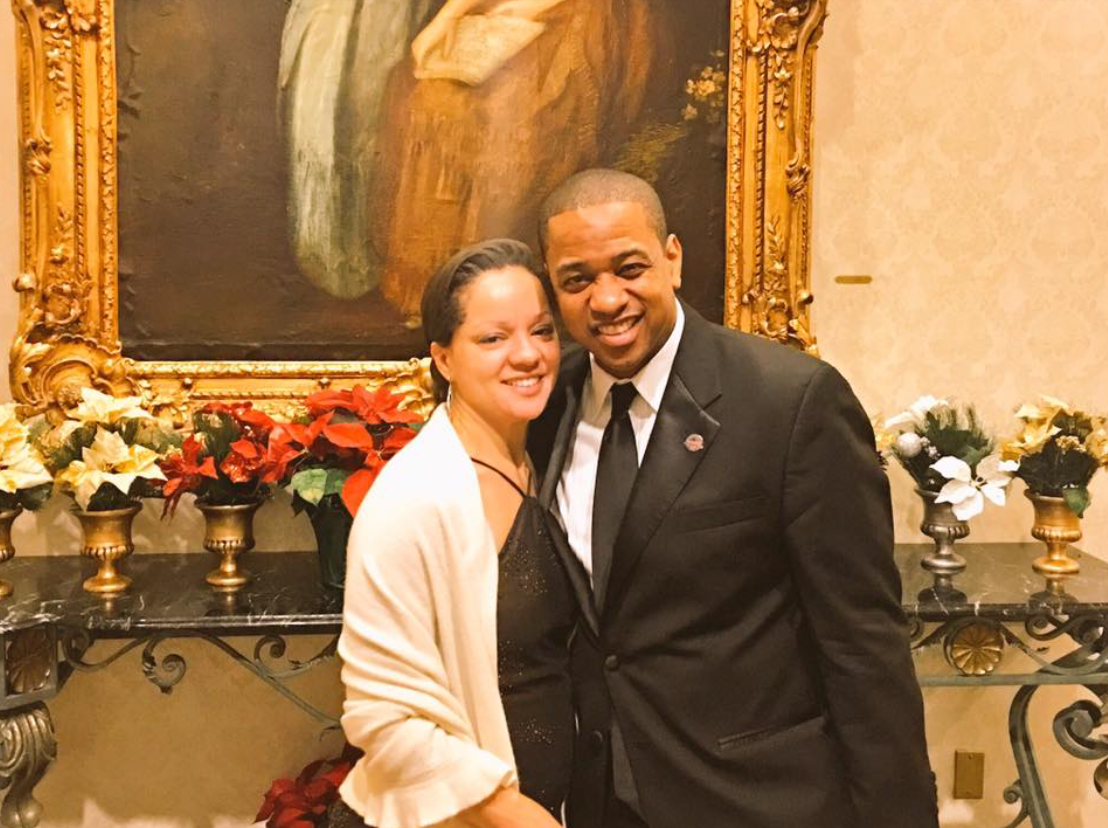 Justin Fairfax and Cerina Fairfax attend an event in Chantilly, Virginia, on December 4, 2016 | Source: Facebook/justin.fairfax.2025