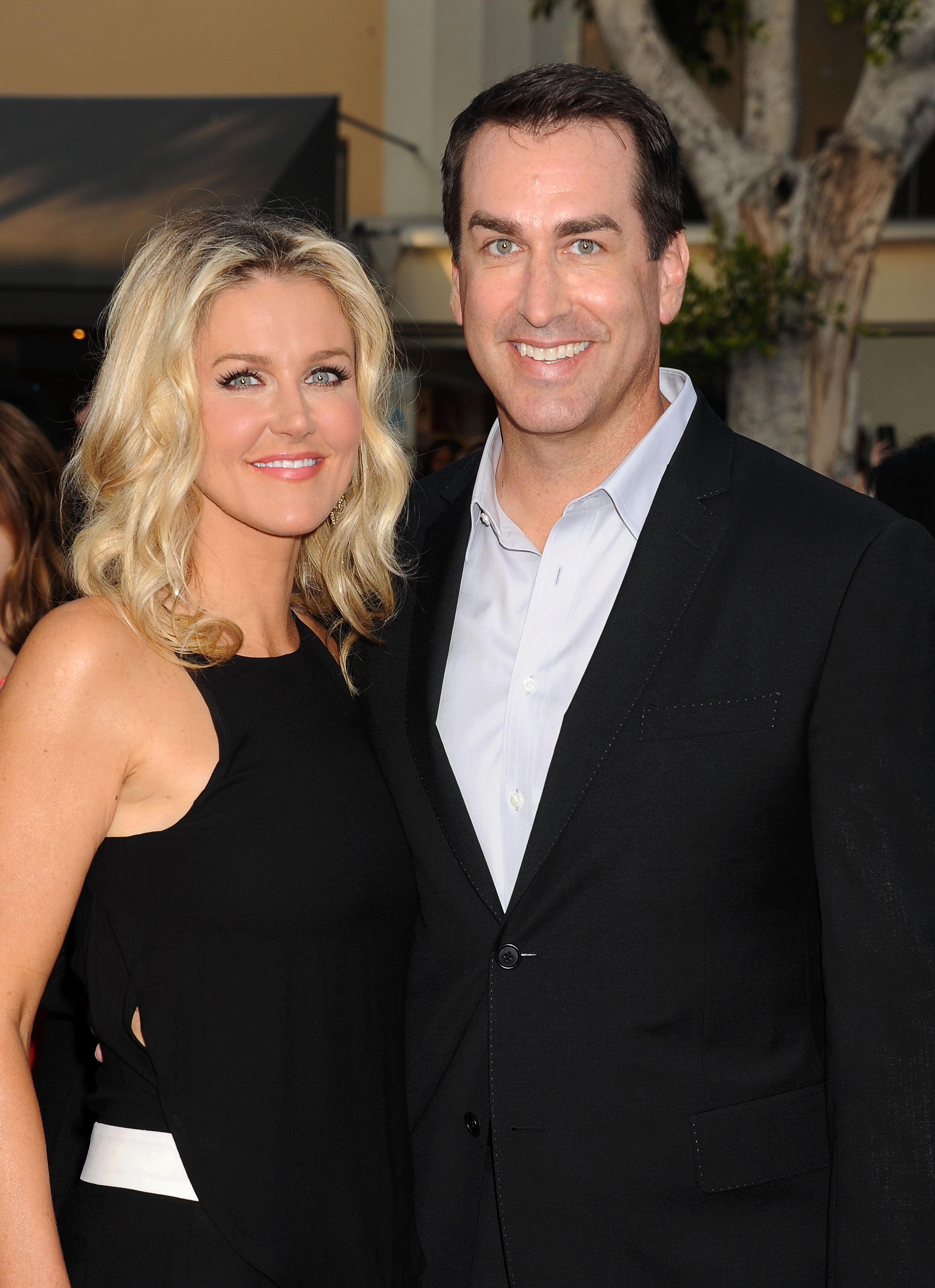 Tiffany Riggle and Rob Riggle at the Los Angeles premiere of "22 Jump Street" on June 10, 2014, in Westwood, California. | Source: Getty Images