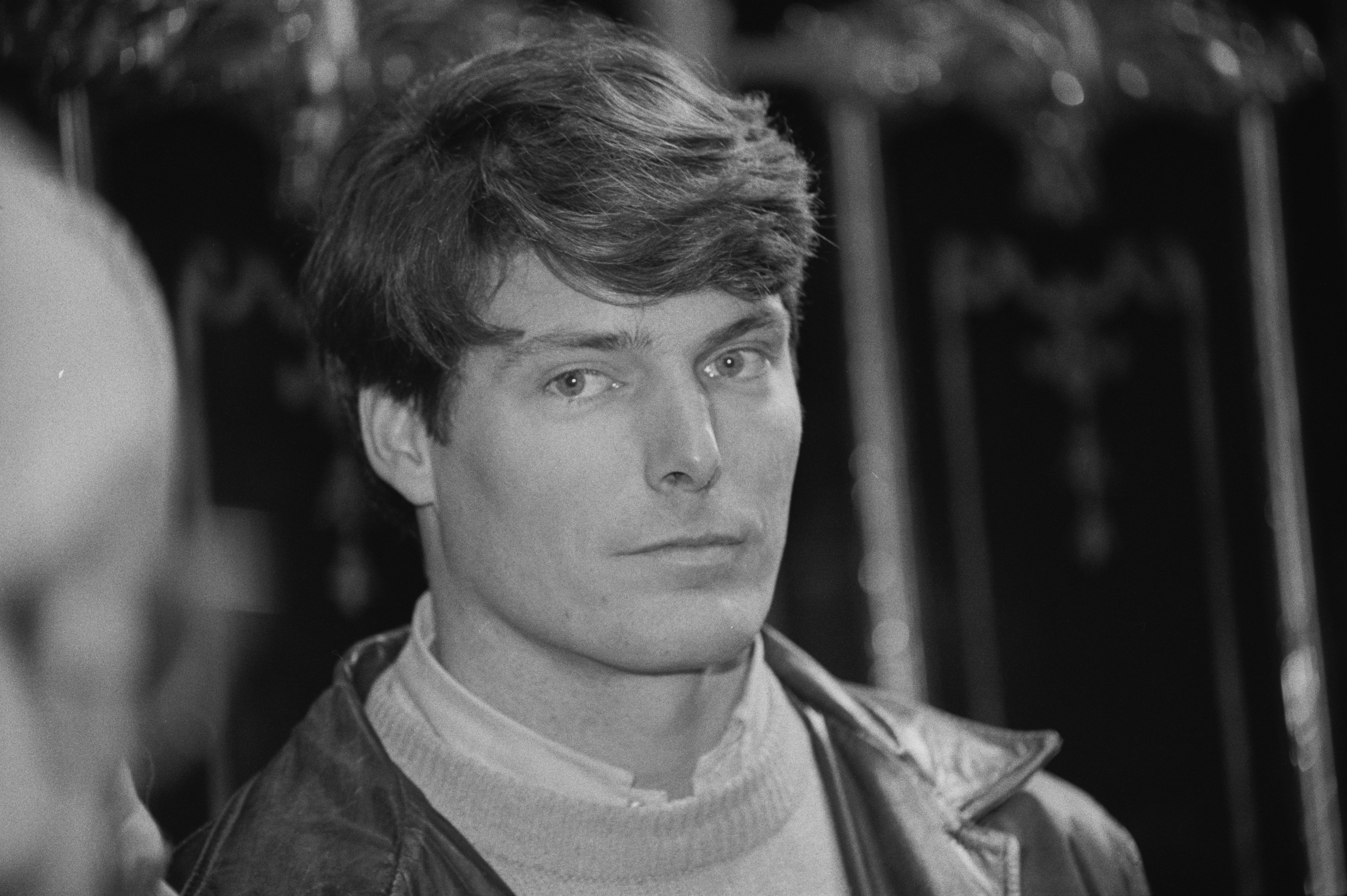 Young Chris Reeve closeup. UK, 1984 | Photo: Getty Images 