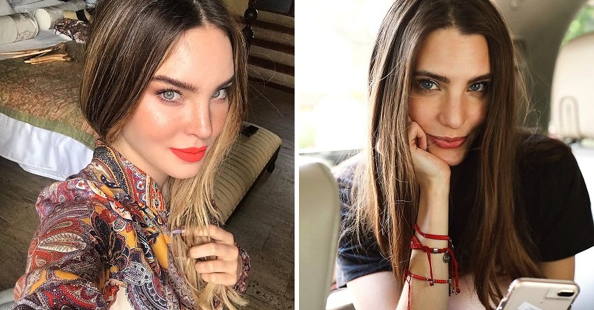 Belinda y Macarena Achaga. | Fotos: Instagram/belindapop + Instagram/macabeso