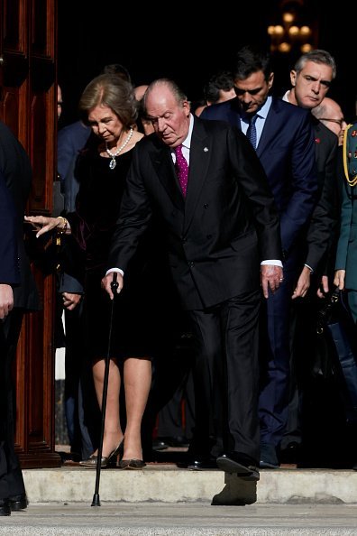 La Reina Sofía y el Rey Juan Carlos I en 2018, durante el 40 aniversario de la Constitución. | Imagen: Getty Images