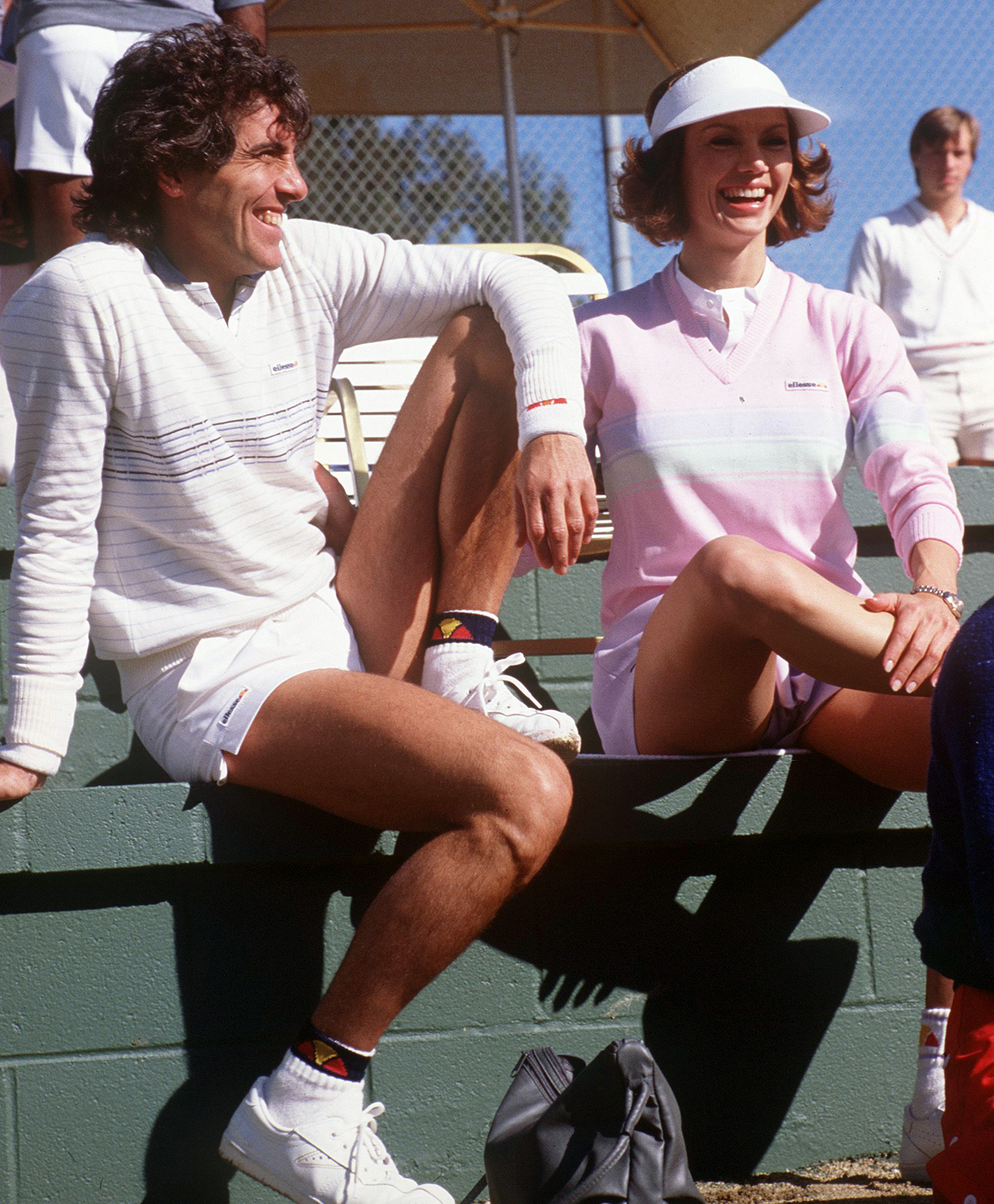 Harry Glassman and Victoria Principal, circa 1988 | Source: Getty Images