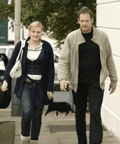 Lucy and Mark Lester. | Source: YouTube/ Celebrity News Today