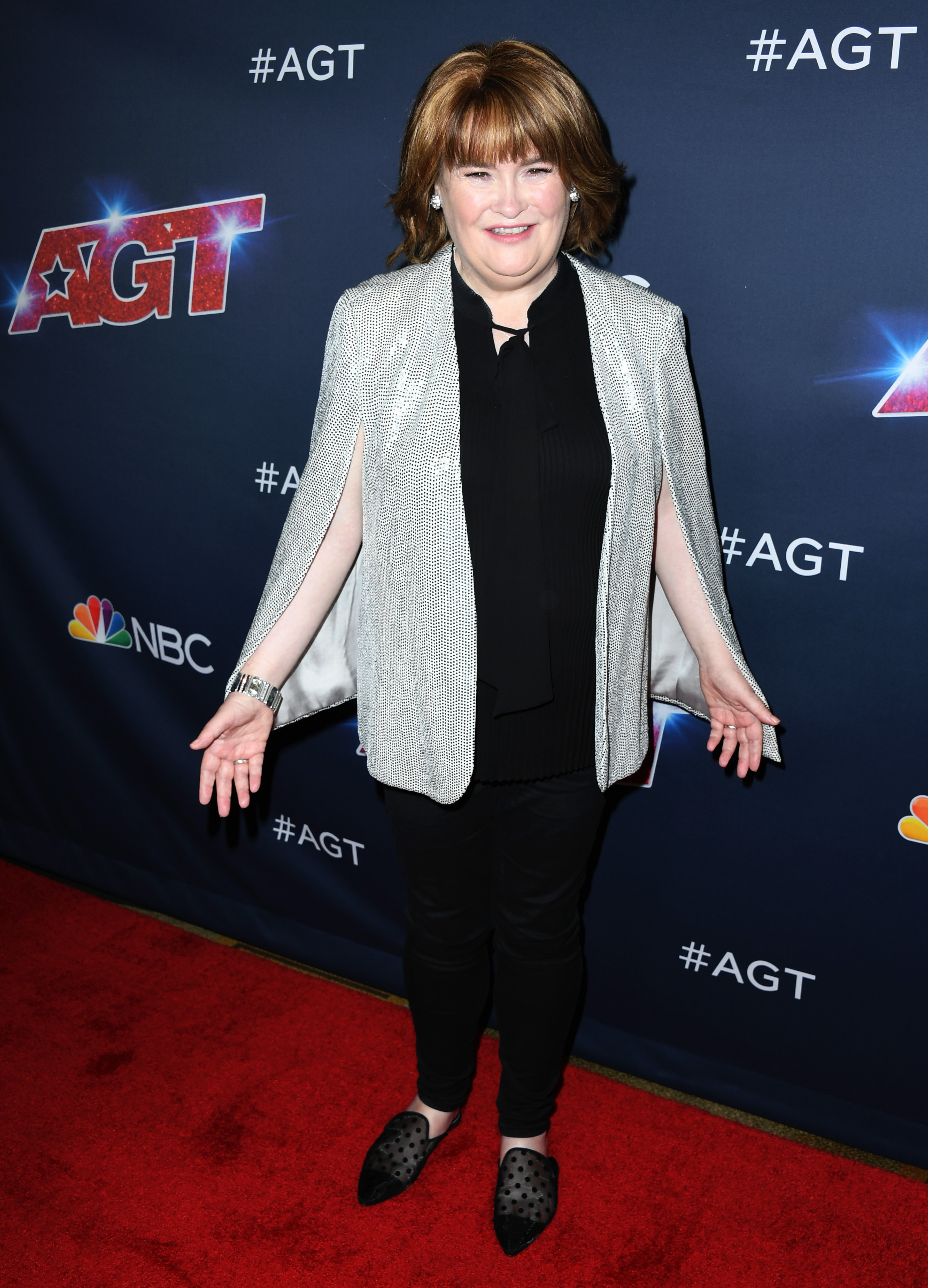 Susan Boyle attends "America's Got Talent" Season 14 on August 20, 2019 in Hollywood, California | Source: Getty Images