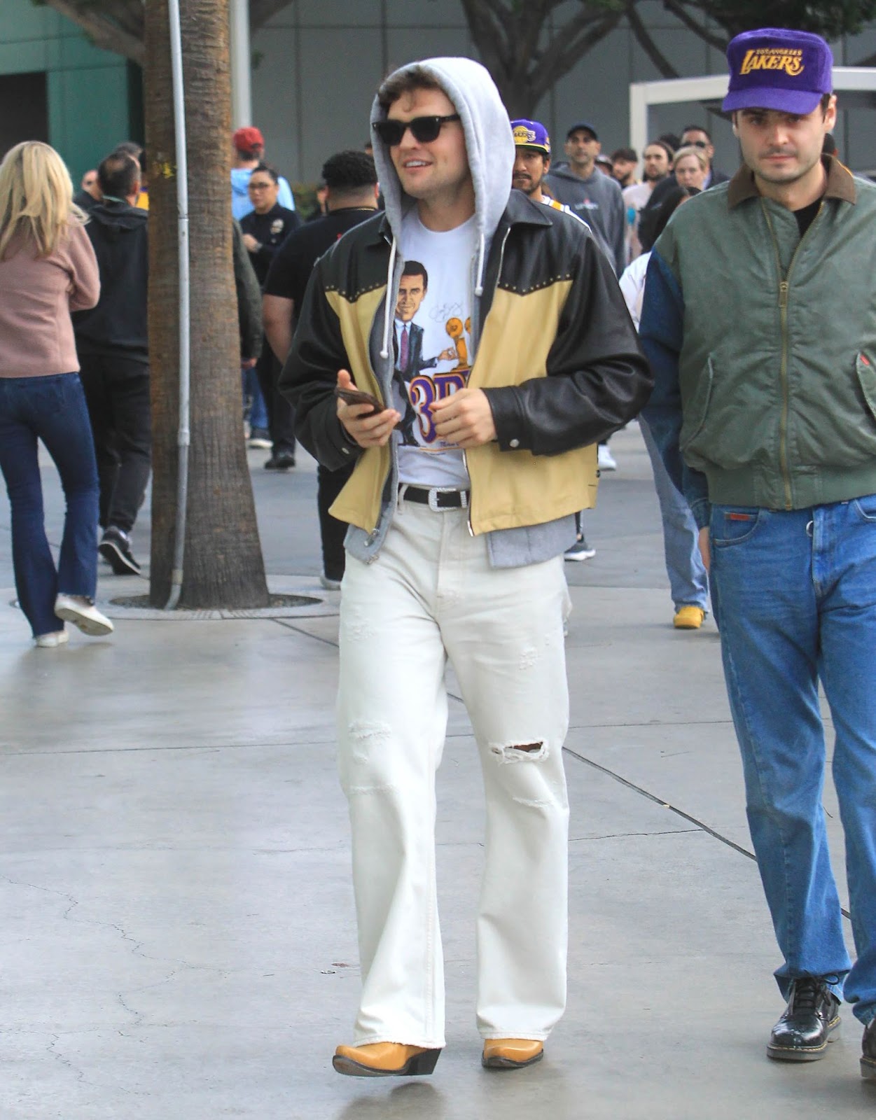 Ray Nicholson spotted on April 24, 2023, in Los Angeles, California. | Source: Getty Images