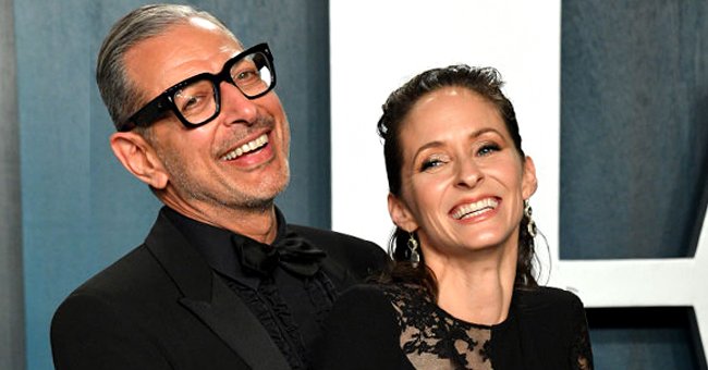 Jeff Goldblum and Emilie Livingston | Source: Getty Images 