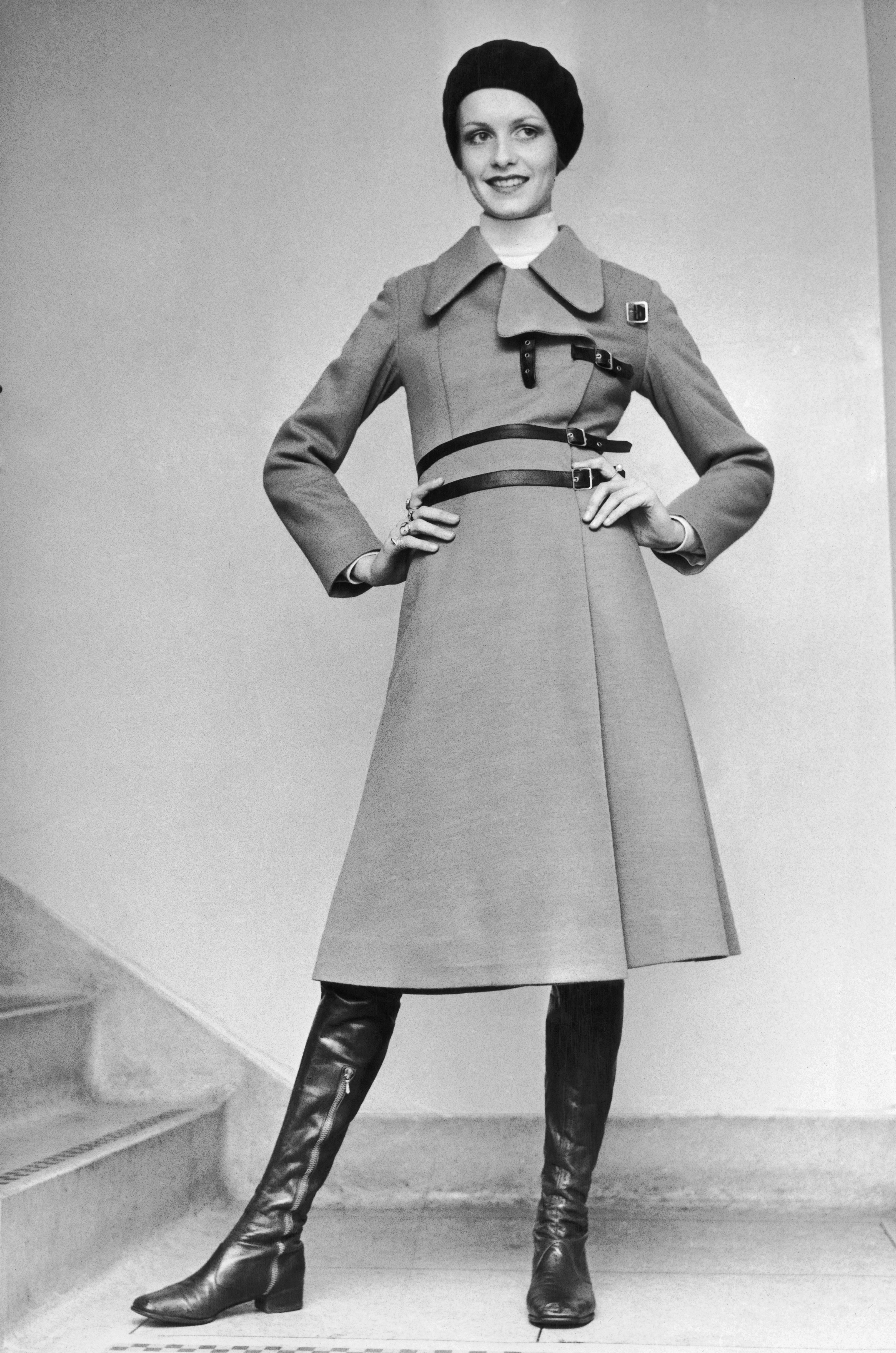 The supermodel posing in a summer collection in 1968. | Source: Getty Images