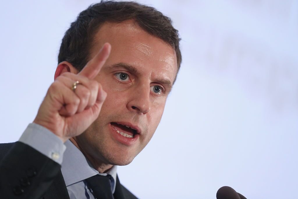 La photo d'Emmanuel Macron | Source: Getty Images / Global Ukraine