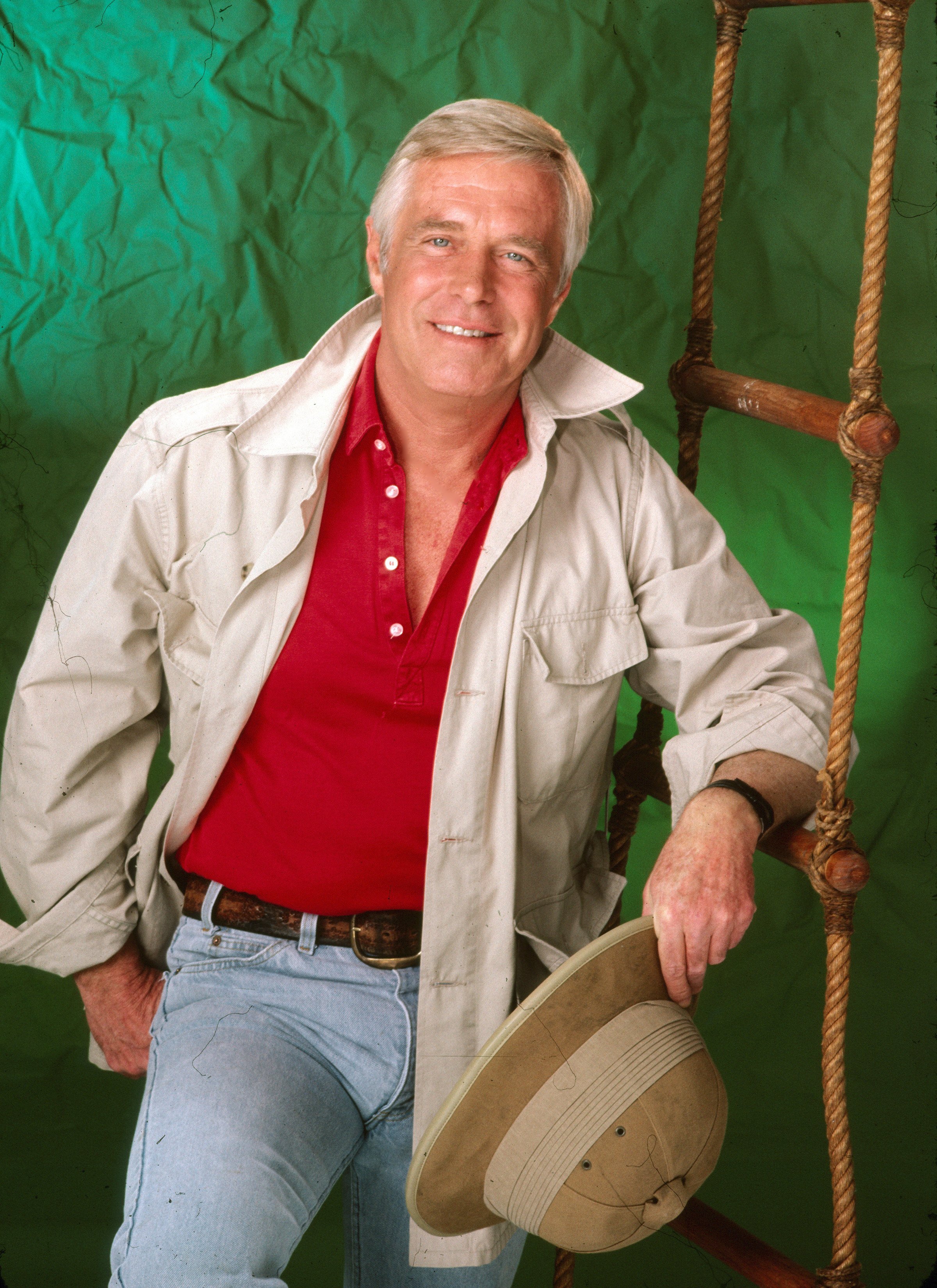 Actor George Pappard poses for a portrait in 1982 in LA, California | Photo: Getty Images