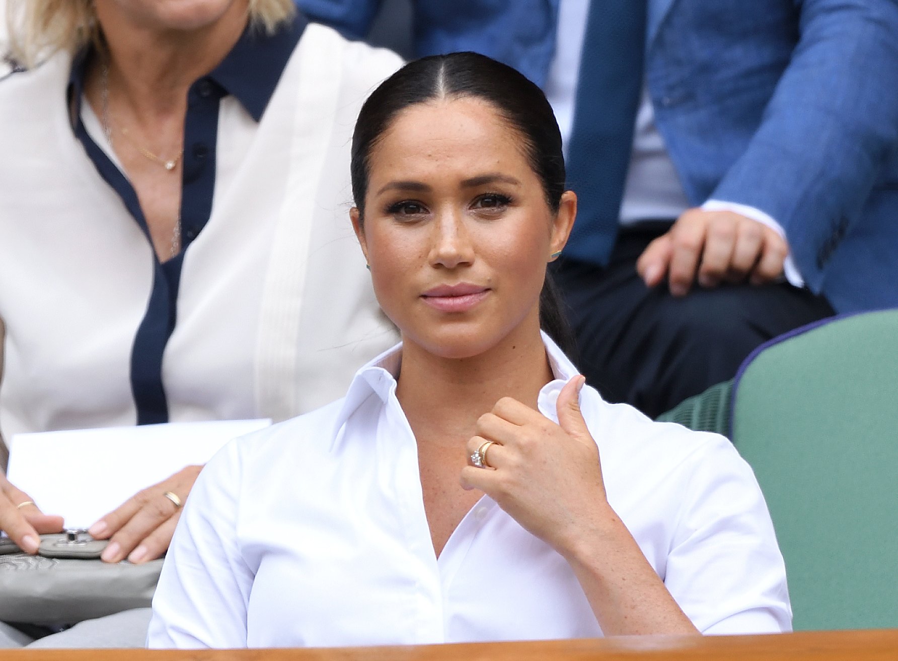 Meghan, Duchess of Sussex attends the Women's Singles Final of the Wimbledon Tennis Championships on July 13, 2019. | Photo: GettyImages 