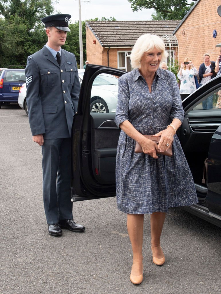 Camilla, Duchess of Cornwall, visits the Dolau Bran Lunch Club to celebrate the club's 40th anniversary | Photo: GettyImages 