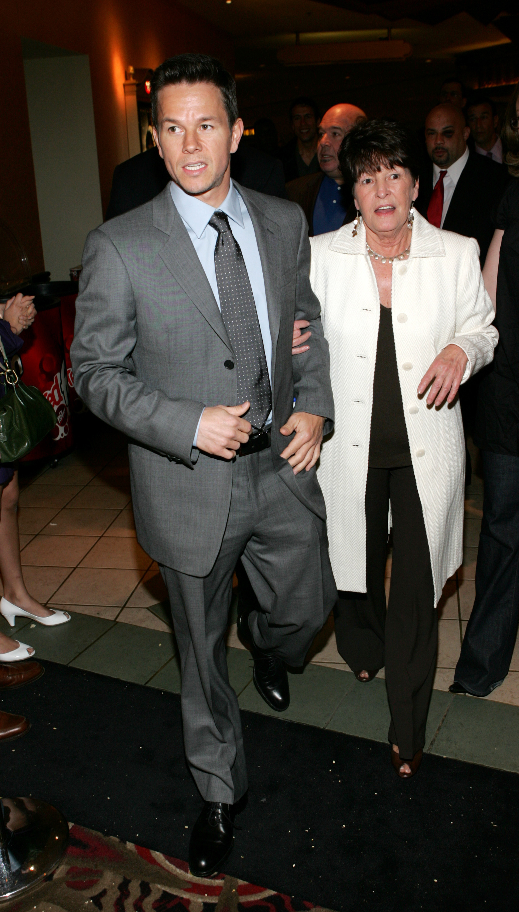 Mark Wahlberg and Alma Wahlberg during "Shooter" Premiere in Boston, Massachusetts on March 15, 2007 | Source: Getty Images