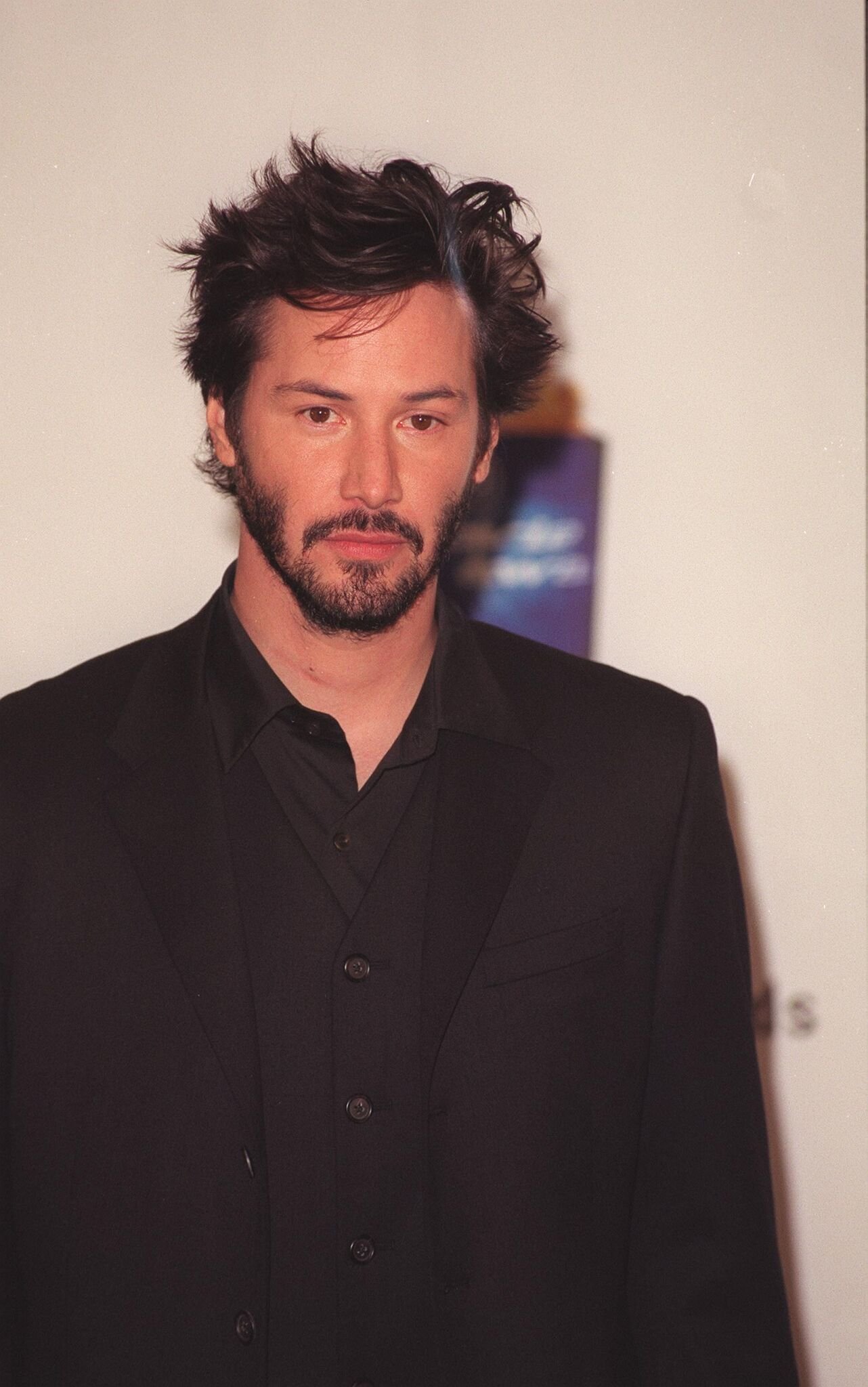 Keanu Reeves at the MTV Movie Awards held at the Barkar Hangar, Santa Monica Airport.  | Getty Images