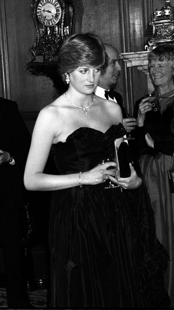 Princess Diana at her first Royal engagement at the Goldsmiths' Hall, City of London on March 09, 1981 | Photo: Getty Images