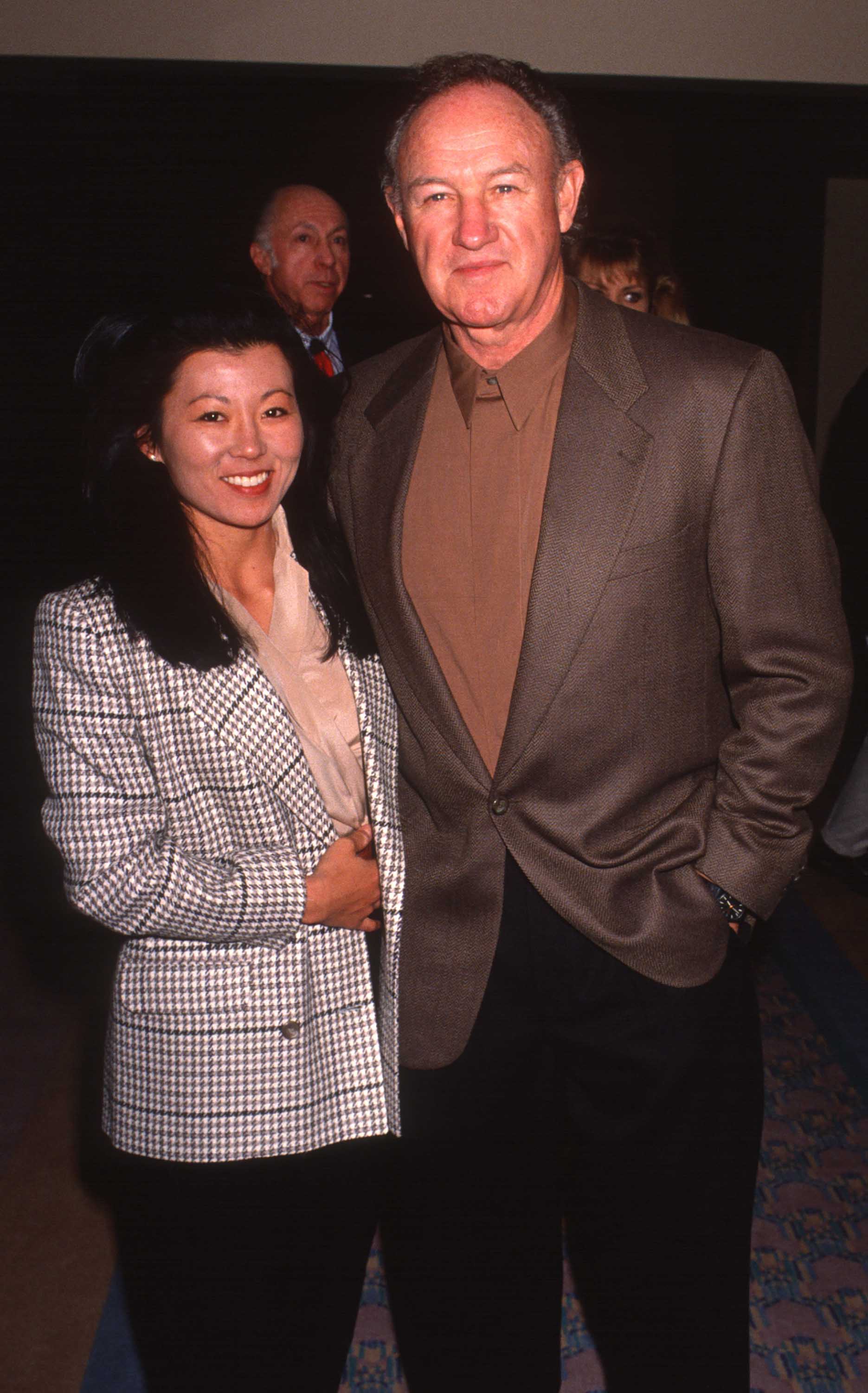 Betsy Arakawa and Gene Hackman attend the Mission Hills Celebrity Sports Invitational in California on November 29, 1991 | Source: Getty Images