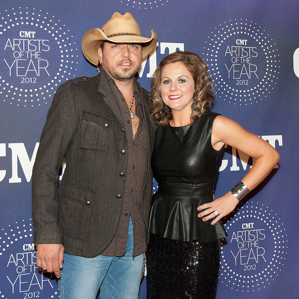 Jason Aldean and Jessica Ussery Aldean attend the 2012 CMT "Artists Of The Year" Awards at The Factory At Franklin, on December 3, 2012, in Franklin, Tennessee. | Source: Getty Images
