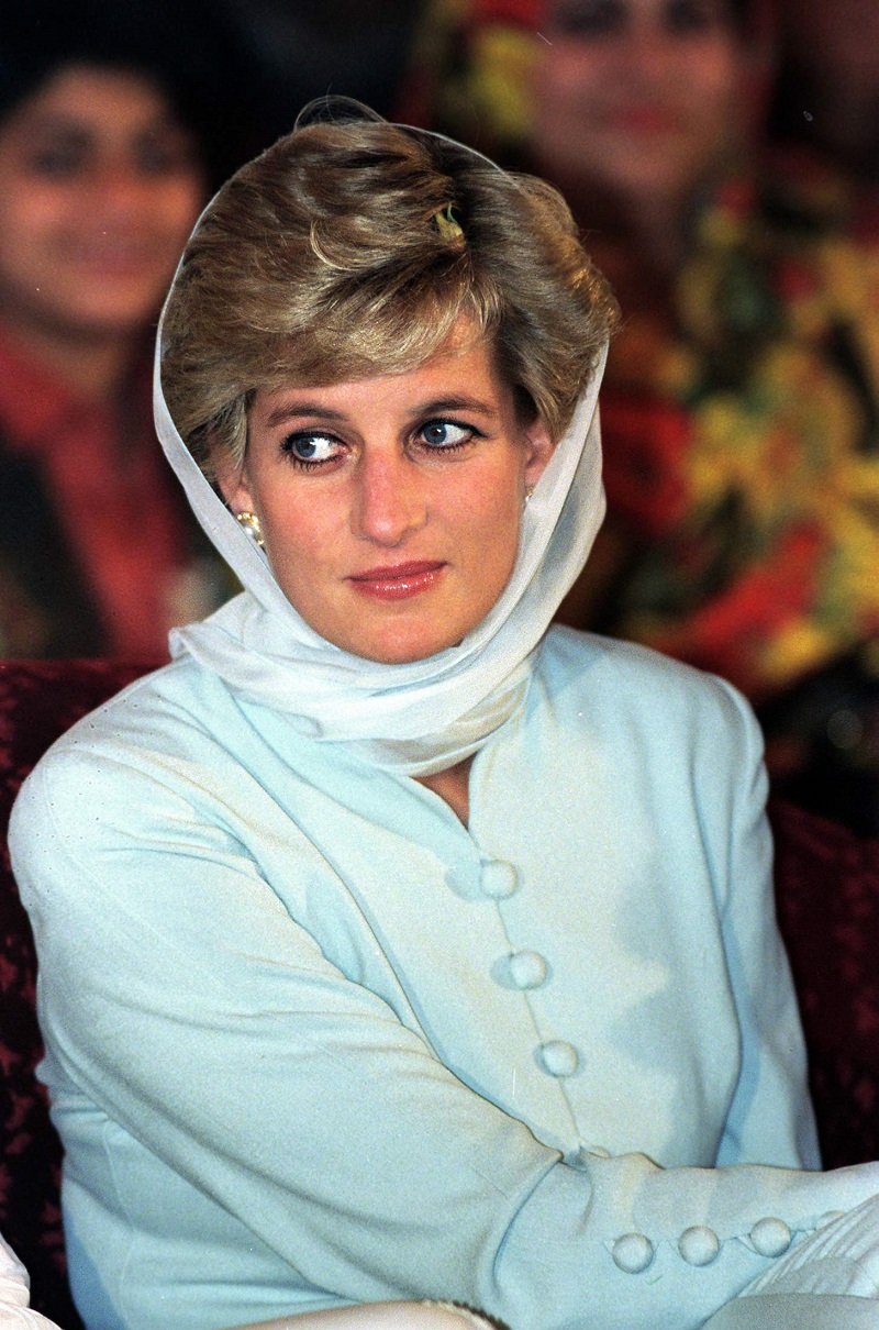 Diana, Princess of Wales, in Lahore, Pakistan, on June 22, 1996 | Photo: Getty Images