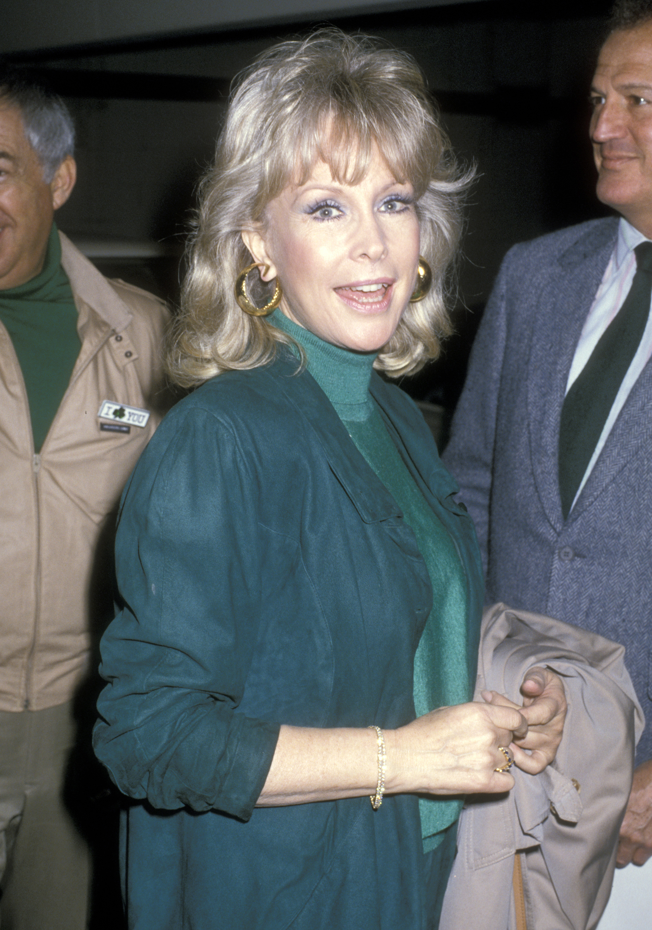 Barbara Eden attends the second annual Hollywood St. Patrick's Day Parade on March 16, 1986, in Beverly Hills, California. | Source: Getty Images