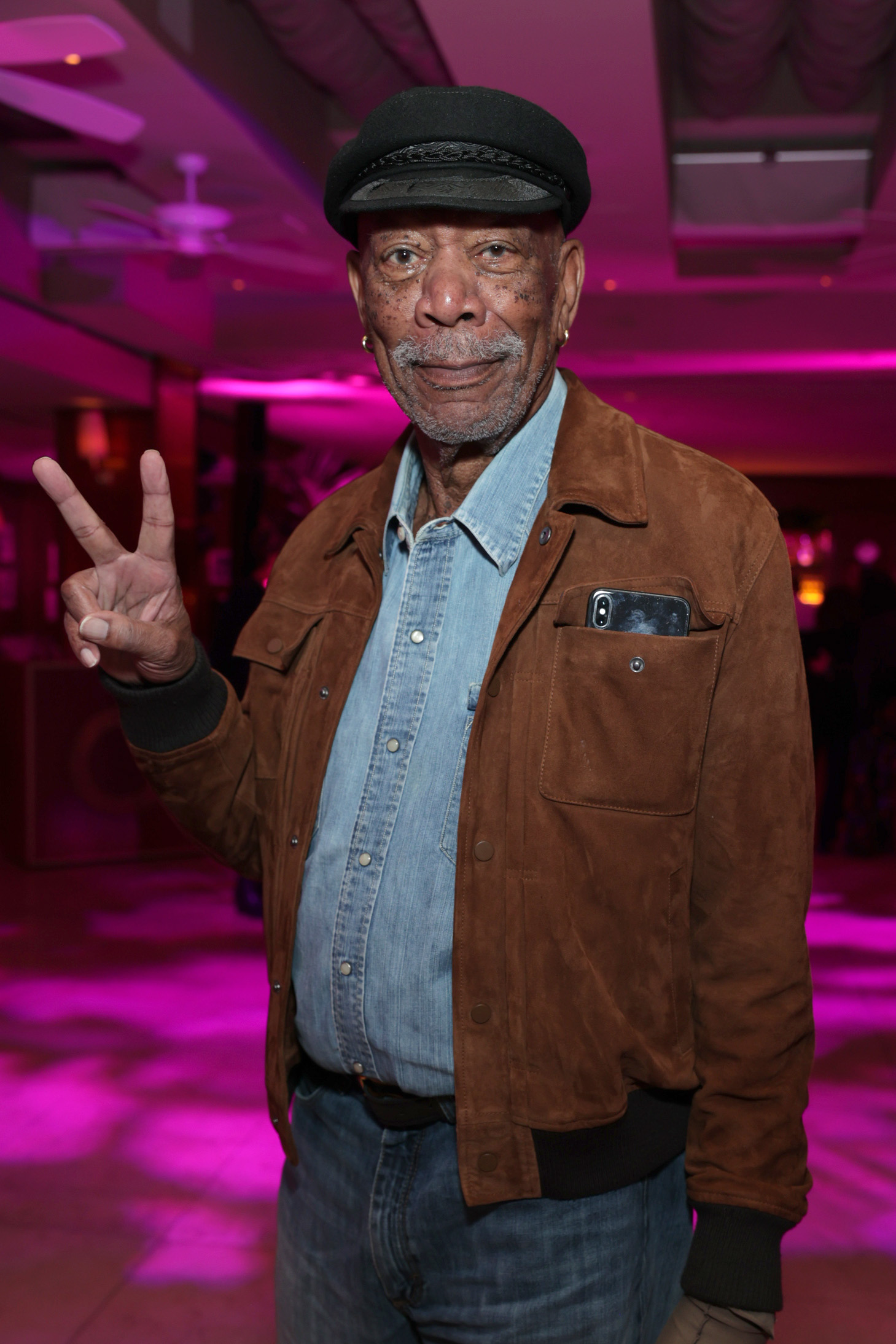 Morgan Freeman at the CAA Pre-Oscar party at Sunset Tower Hotel on March 10, 2023 in Los Angeles, California | Source: Getty Images