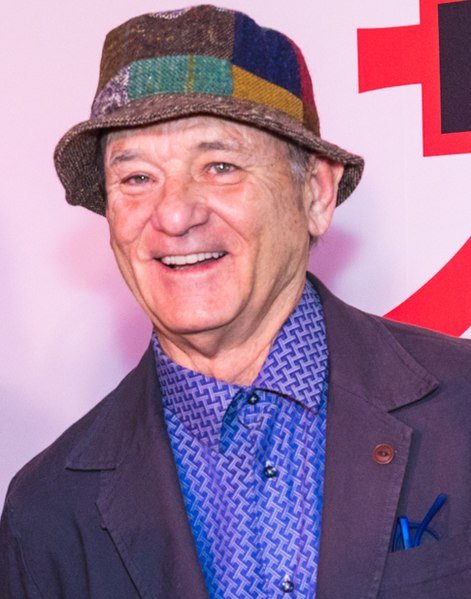 Bill Murray at the screening of Wes Anderson's 'Isle of Dogs' at the Metropolitan Museum of Art. | Source: Wikimedia Commons