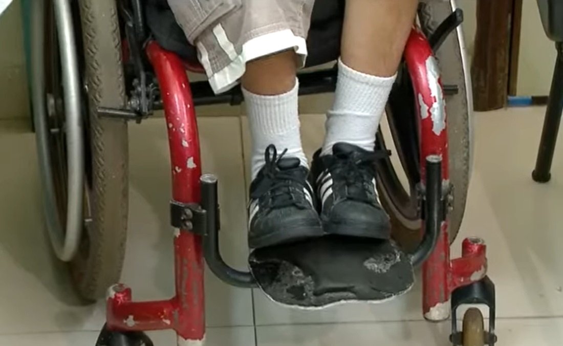 Paciente pediátrico del IGES-DF. | Foto: YouTube/SBT Brasília
