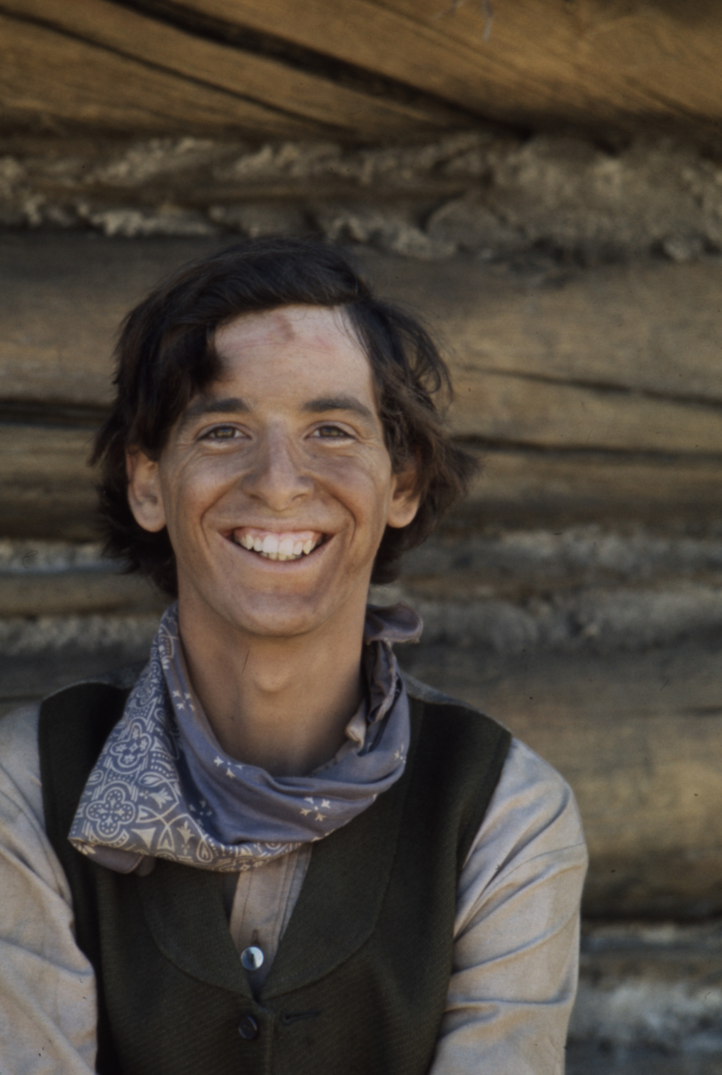 Robert Carradine appearing in the ABC television series "The Cowboys" at the Empire Ranch in 1974, in Sonoita, Arizona | Source: Getty Images