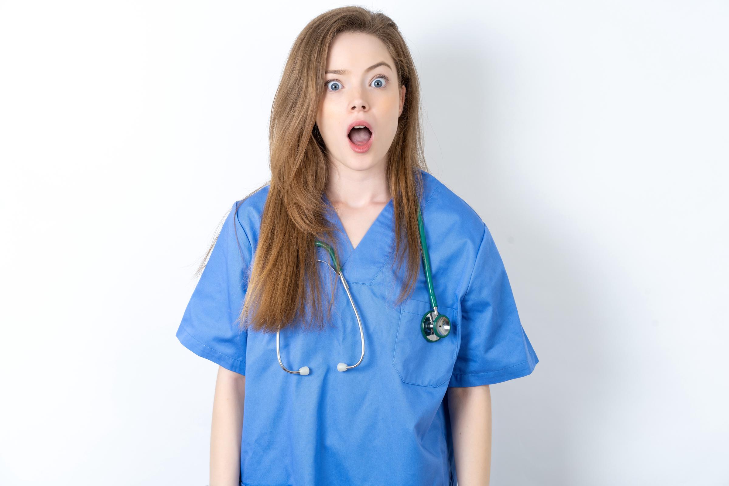 Surprised nurse | Source: Shutterstock