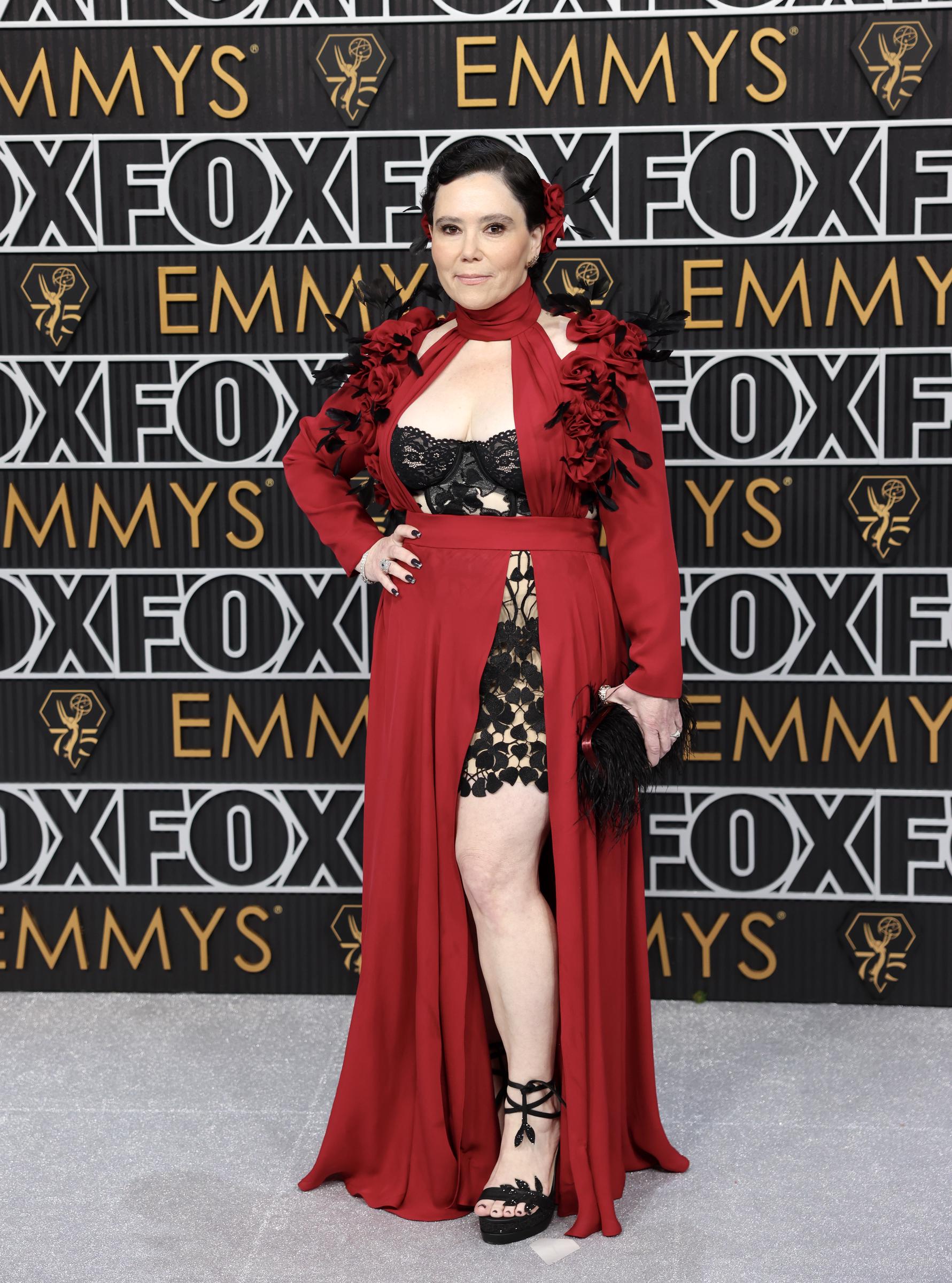 Alex Borstein at the 75th Primetime Emmy Awards on January 15, 2024, in Los Angeles, California. | Source: Getty Images