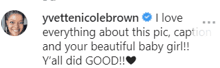 Yvette Nicole Brown comments on Malcolm-Jamal Warner's post | Instagram: @malcolmjamalwar