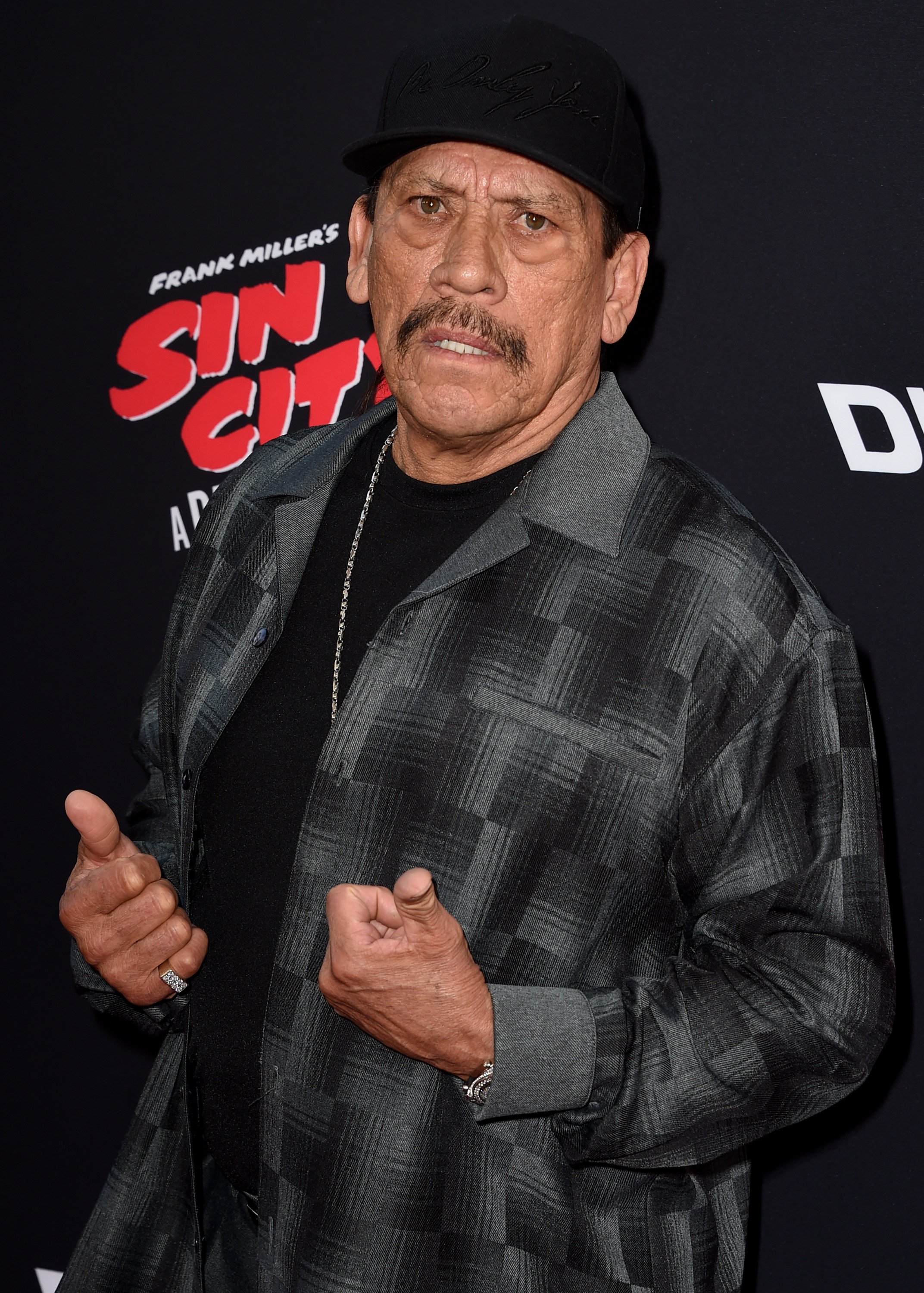 Danny Trejo at the "Sin City: A Dame To Kill” on August 19, 2014 in Hollywood. | Source: Getty Images