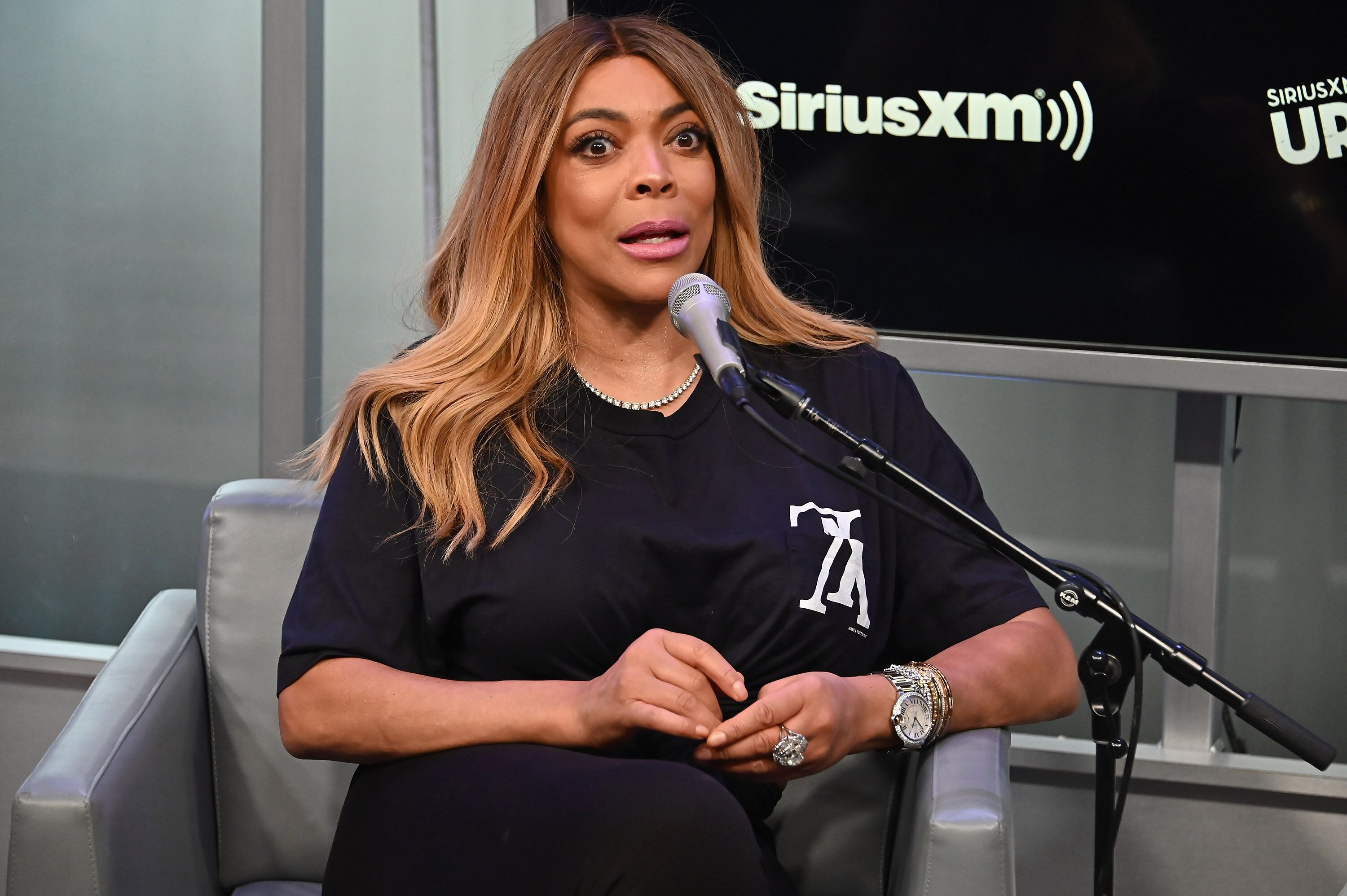 Wendy Williams promotes her "Wendy Williams & Friends For The Record Tour." | Source: Getty Images