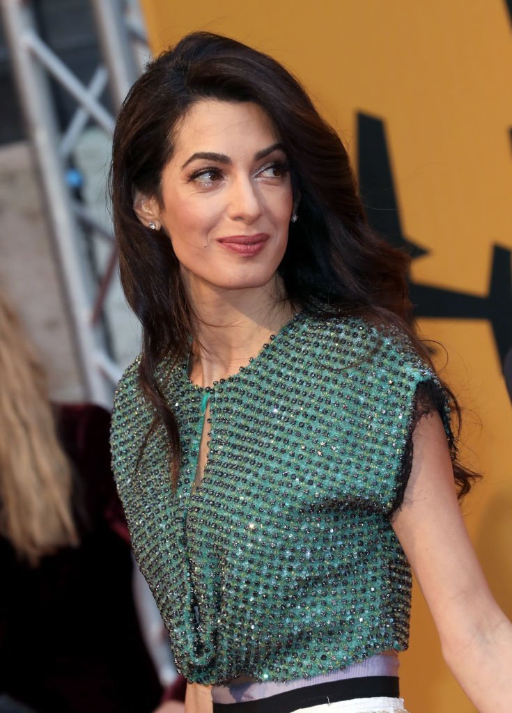 Amal Alamuddin Clooney attends 'Catch-22' Photocall at The Space Moderno Cinema | Photo: Getty Images