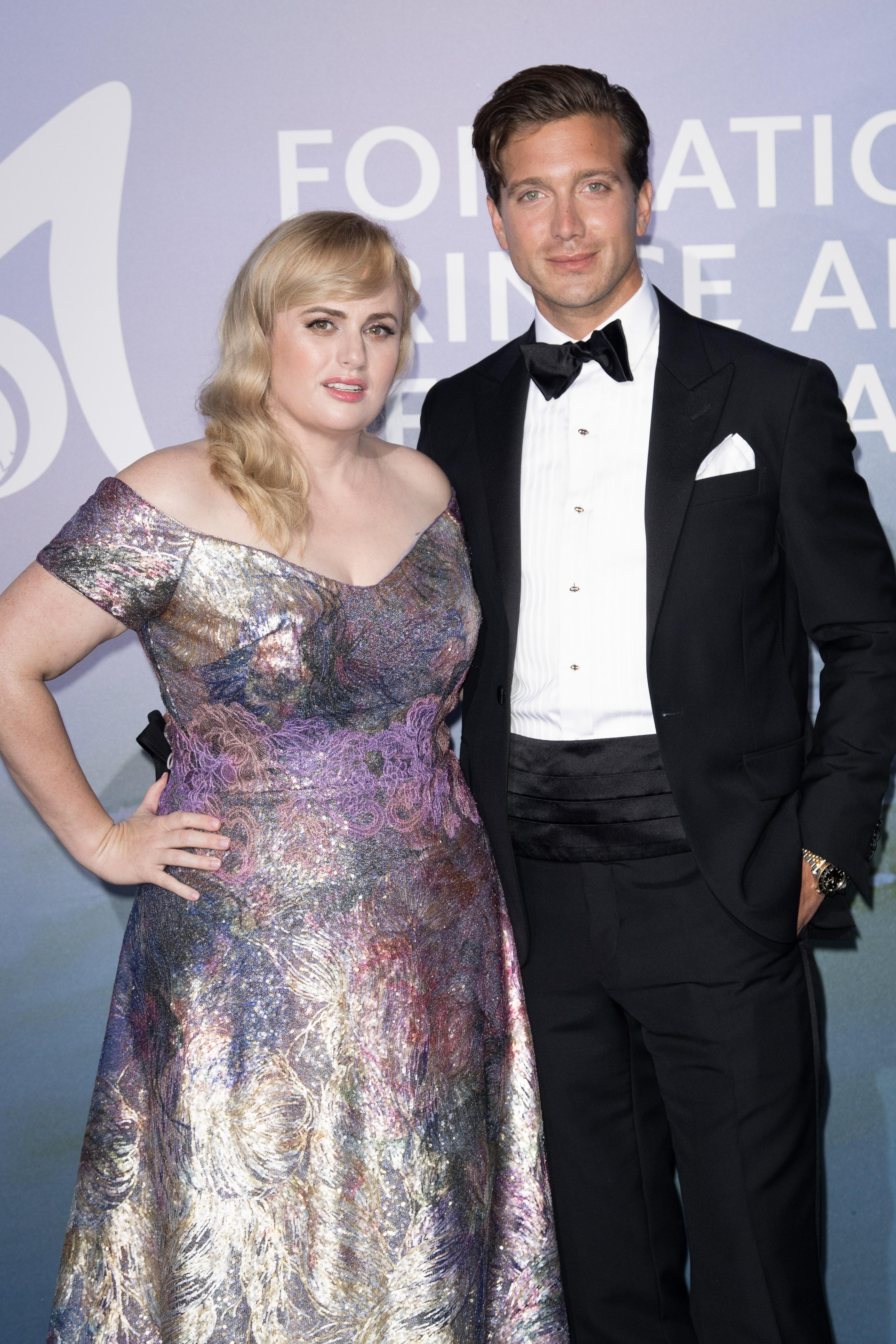 Rebel Wilson and Jacob Busch attend the Monte-Carlo Gala For Planetary Health on September 24, 2020 in Monte-Carlo, Monaco | Source: Getty Images