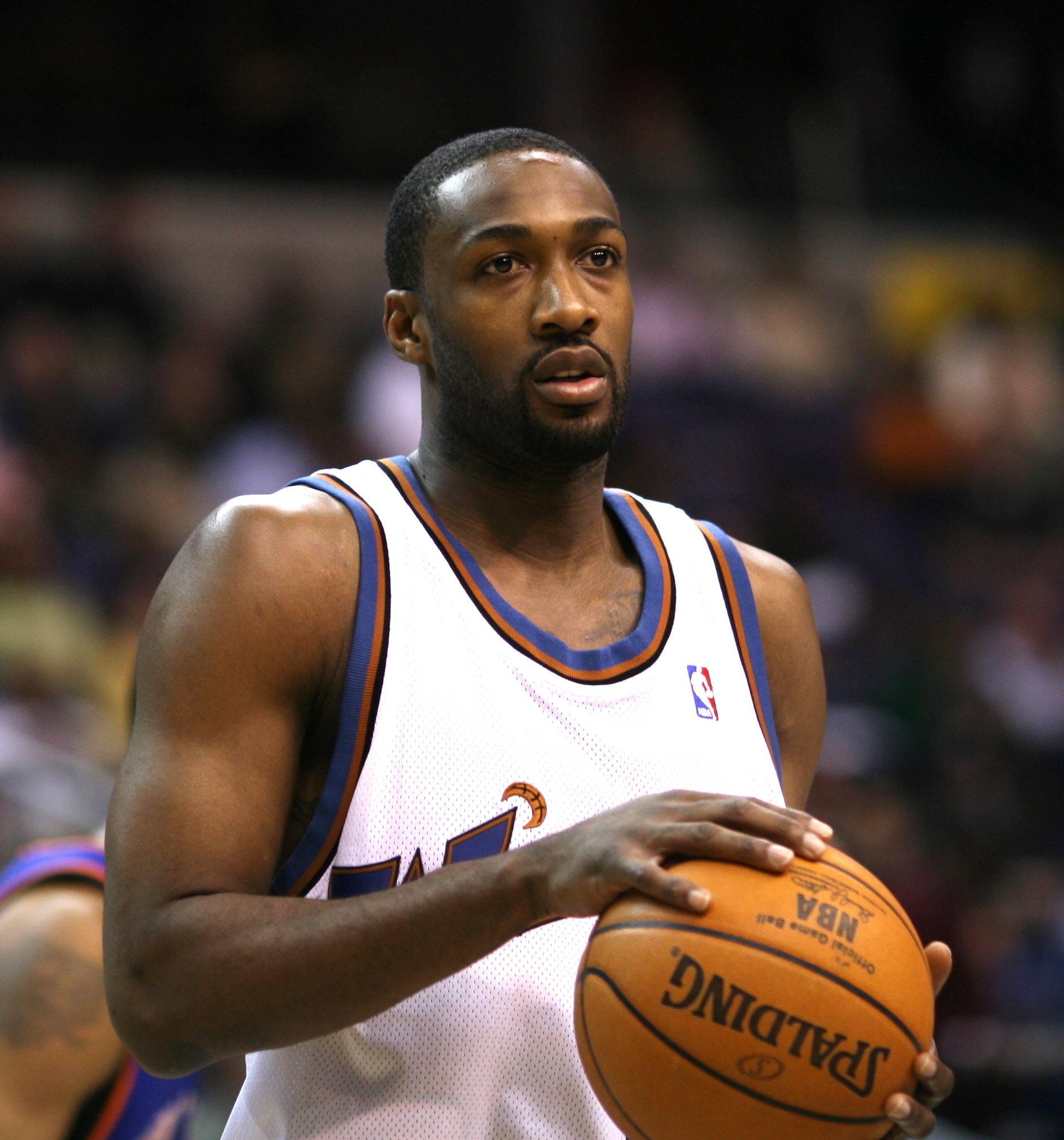 Gilbert Arenas, Washington Wizards, 2008 | Photo By Keith Allison - Flickr, CC BY-SA 2.0, Wikimedia Commons Images