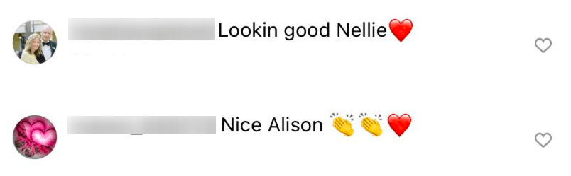 Fans comment on Alison Arngrim’s rare post on Instagram on July 25, 2021 | Photo: Instagram/alisonarngrim