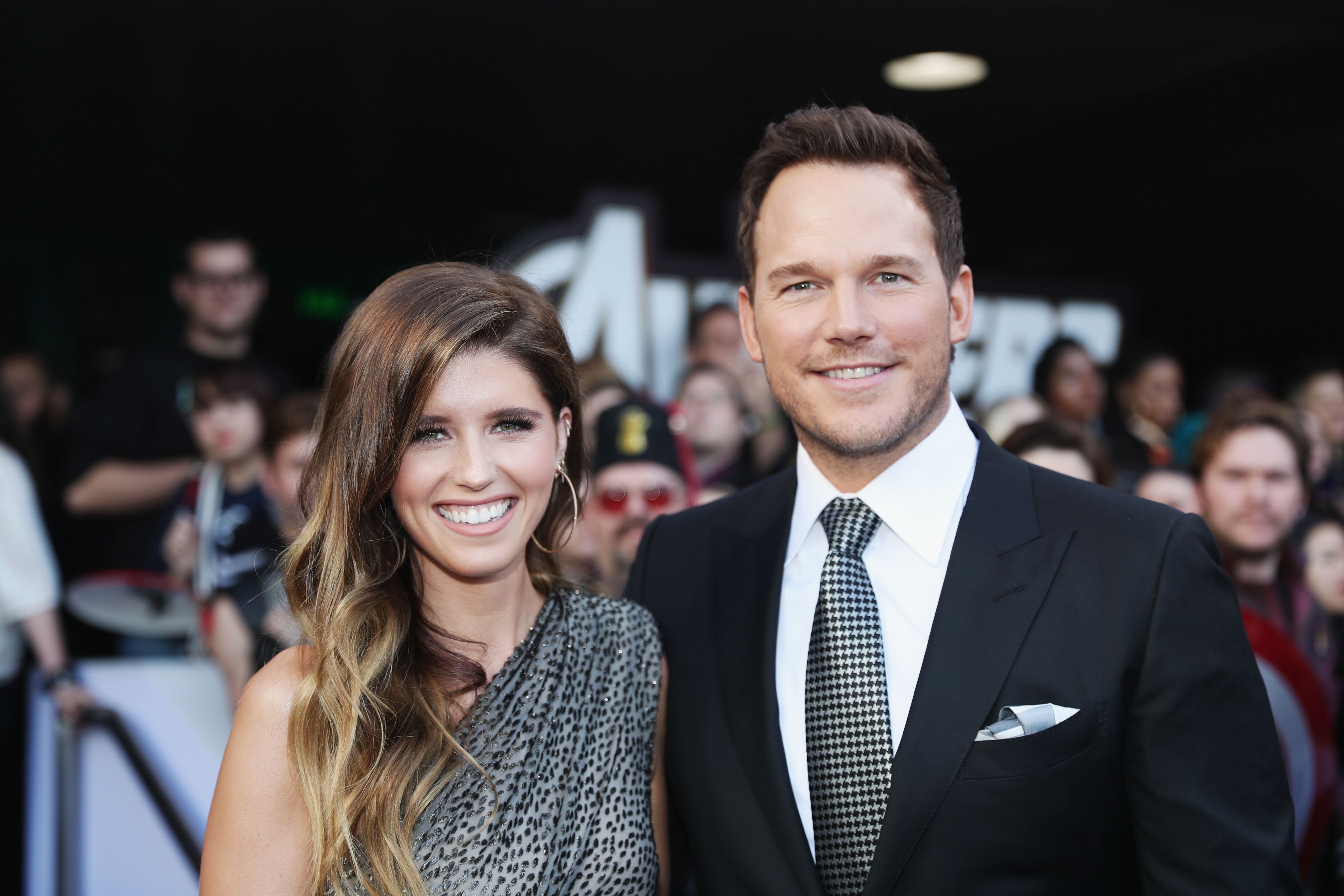 Katherine Schwarzenegger and Chris Pratt at the world premiere of "Avengers: Endgame" in Los Angeles in 2019 | Source: Getty Images